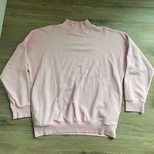Billabong crewneck sweatshirt, pink, pockets, size small NEVER WORN